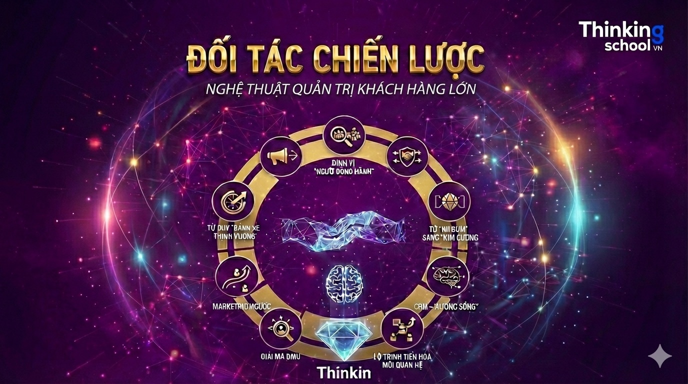 ĐỐI TÁC CHIẾN LƯỢC – NGHỆ THUẬT QUẢN TRỊ KHÁCH HÀNG LỚN