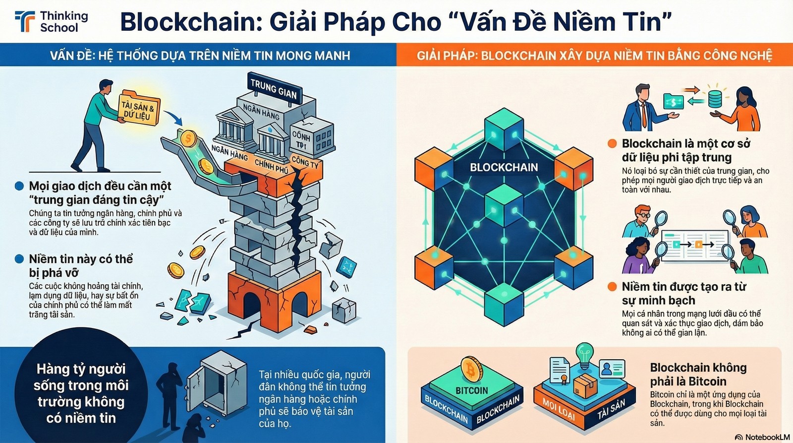 Giải mã công nghệ Blockchain và Tương lai của tiền tệ