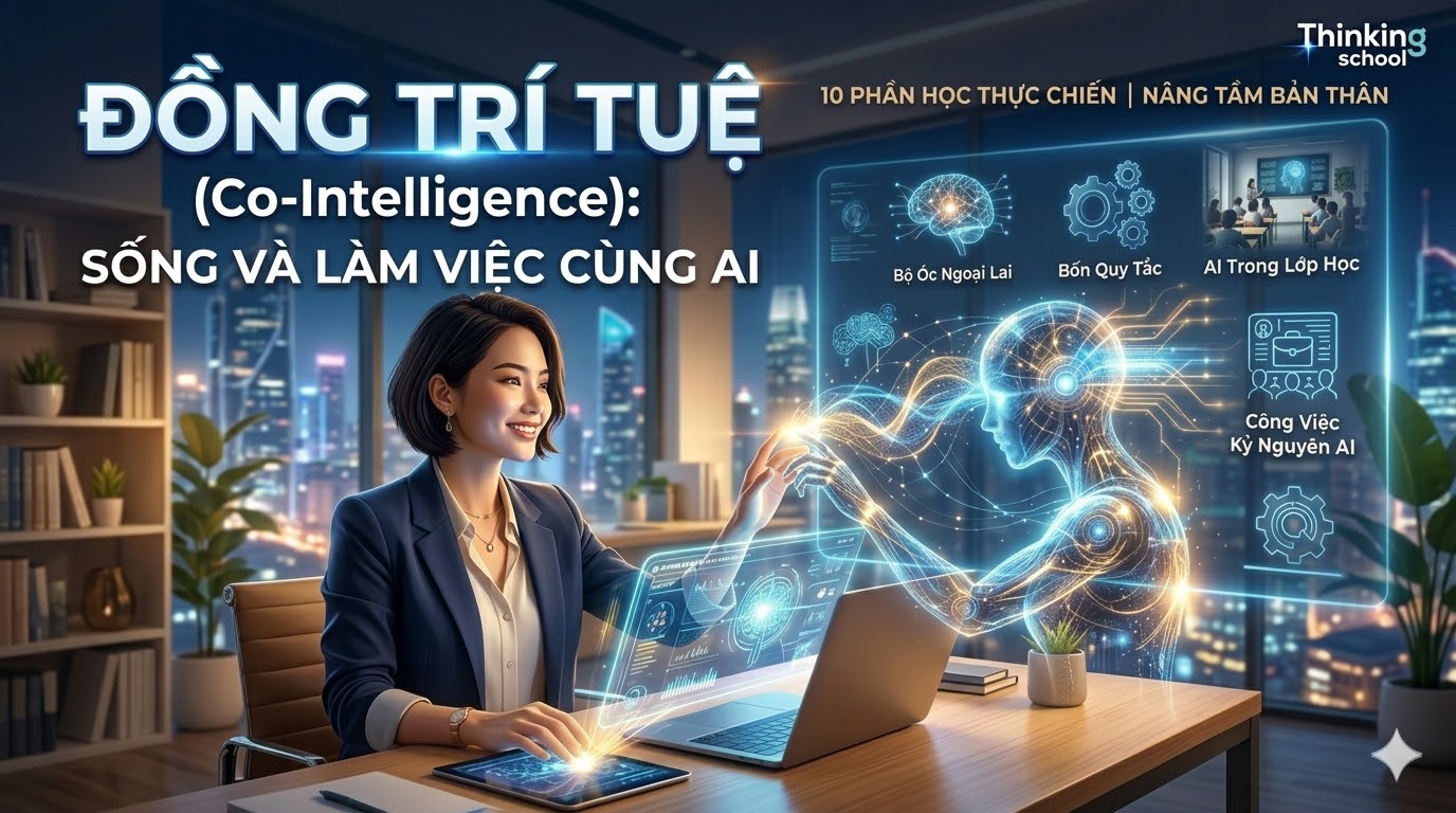 Đồng Trí Tuệ (Co-Intelligence): Sống và Làm việc cùng AI