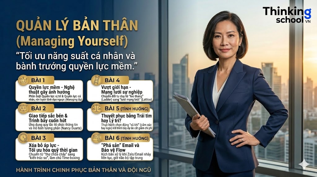 SERIES 2: QUẢN LÝ BẢN THÂN (Managing Yourself)