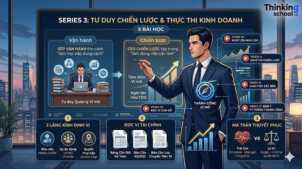 TƯ DUY CHIẾN LƯỢC & THỰC THI KINH DOANH