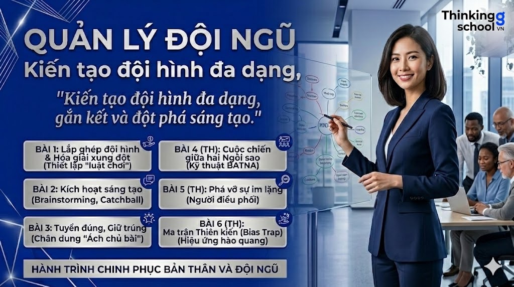 SERIES 4: QUẢN LÝ ĐỘI NGŨ (Managing Teams)