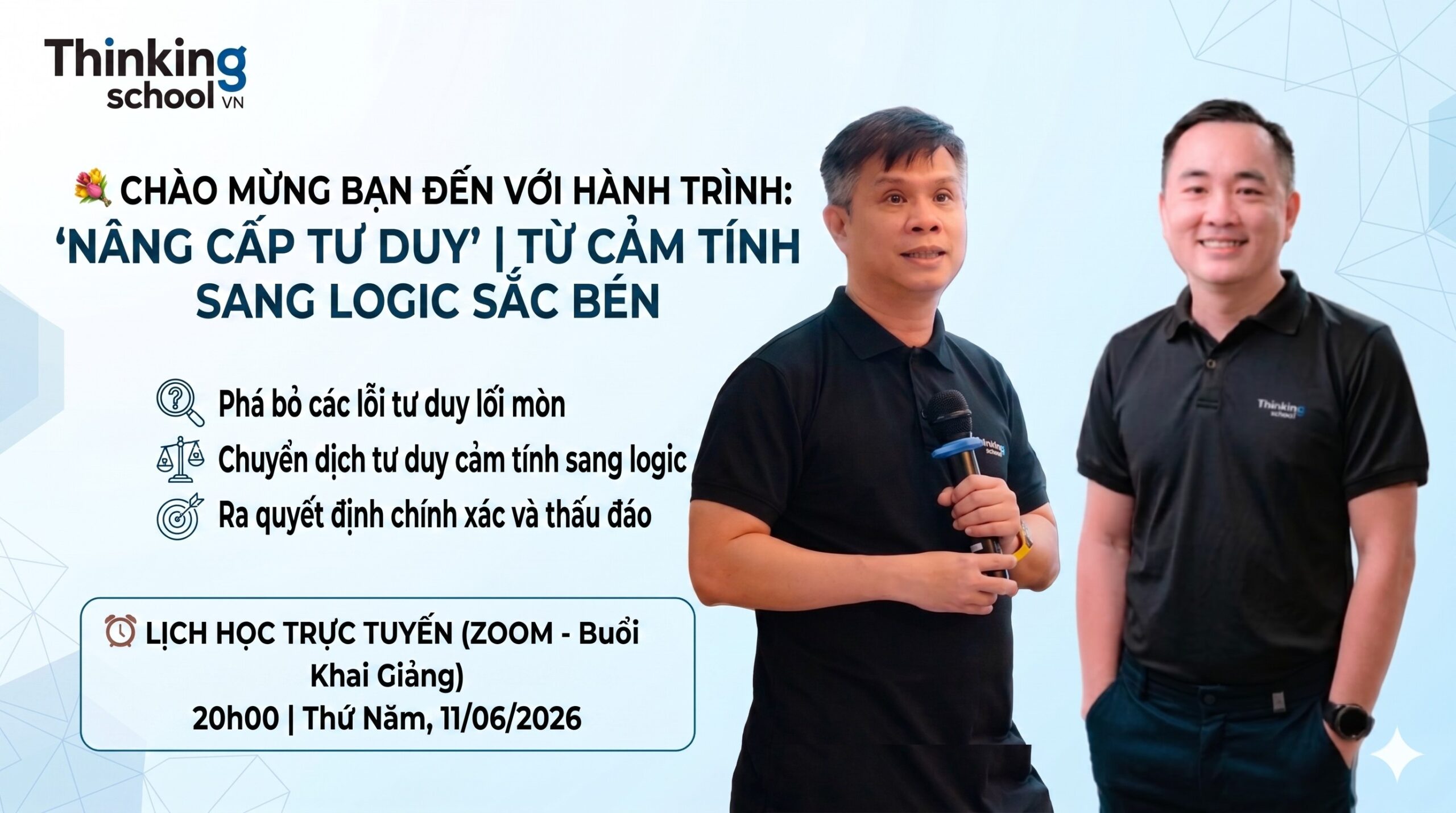 WORKSHOP NÂNG CẤP TƯ DUY